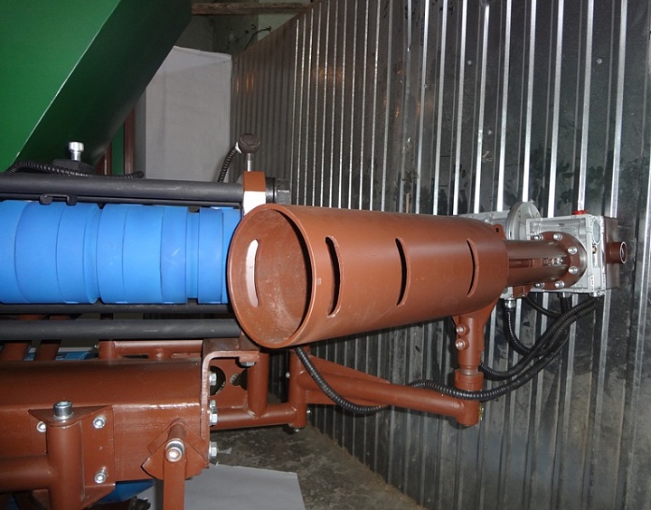 Экструдер ES-1000 для переработки зерновых и сои